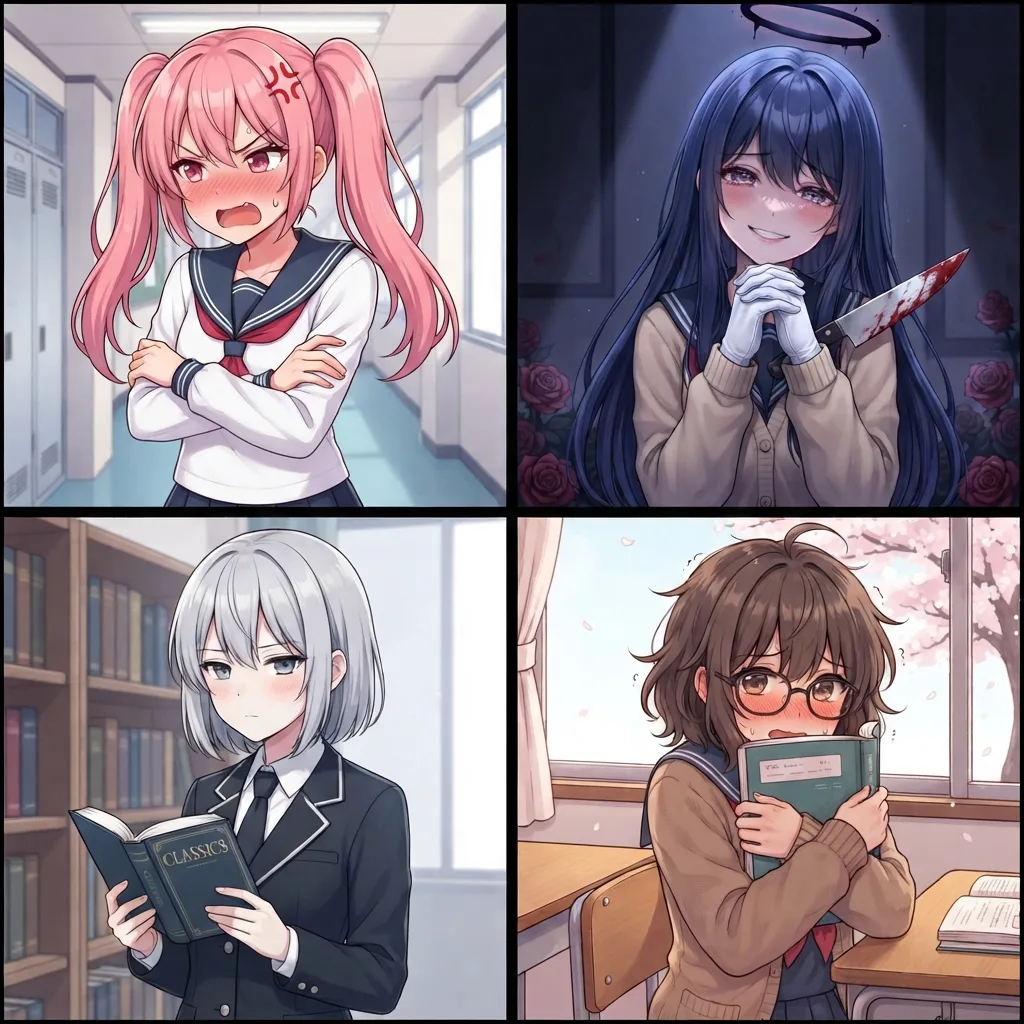 Tsundere, yandere, kuudere, dandere: AI personality archetypes explained