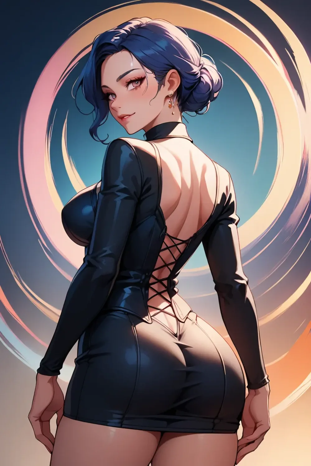 A Lovescape character generated with the anime engine